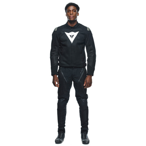 Dainese Energyca Air Textile Jacket Black / Black (Image 3) - ThrottleChimp