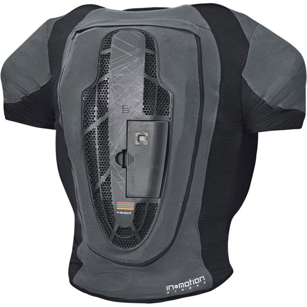 Held eVest Pro Electronically Activated Airbag System Black / Grey (Image 4) - ThrottleChimp