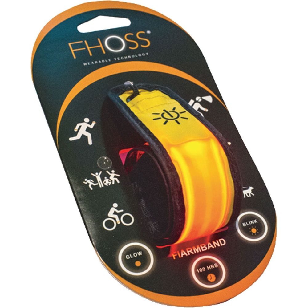 FHOSS FI Arm Band Yellow - ThrottleChimp