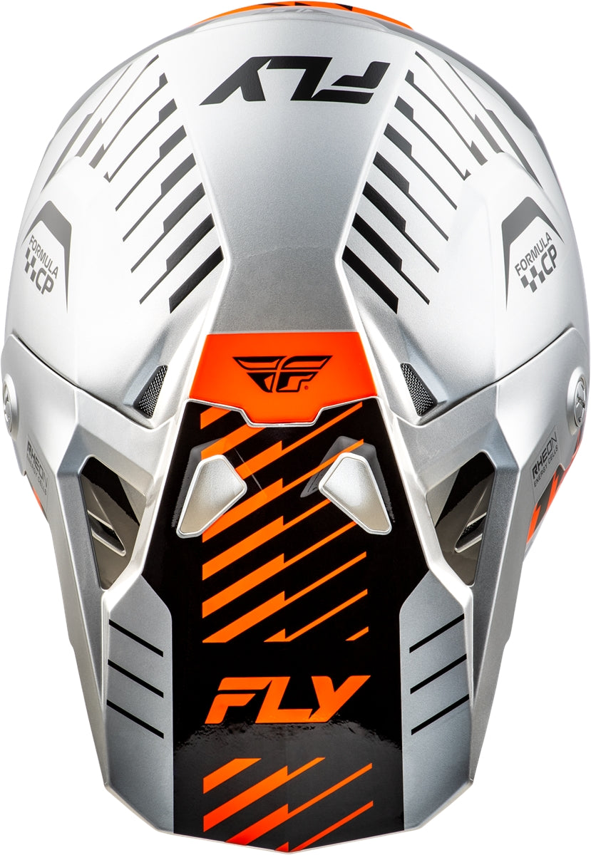 Fly Racing Formula CP Slice Grey / Orange / Black FREE 1 YEAR Returns, FREE UK Delivery | ThrottleChimp