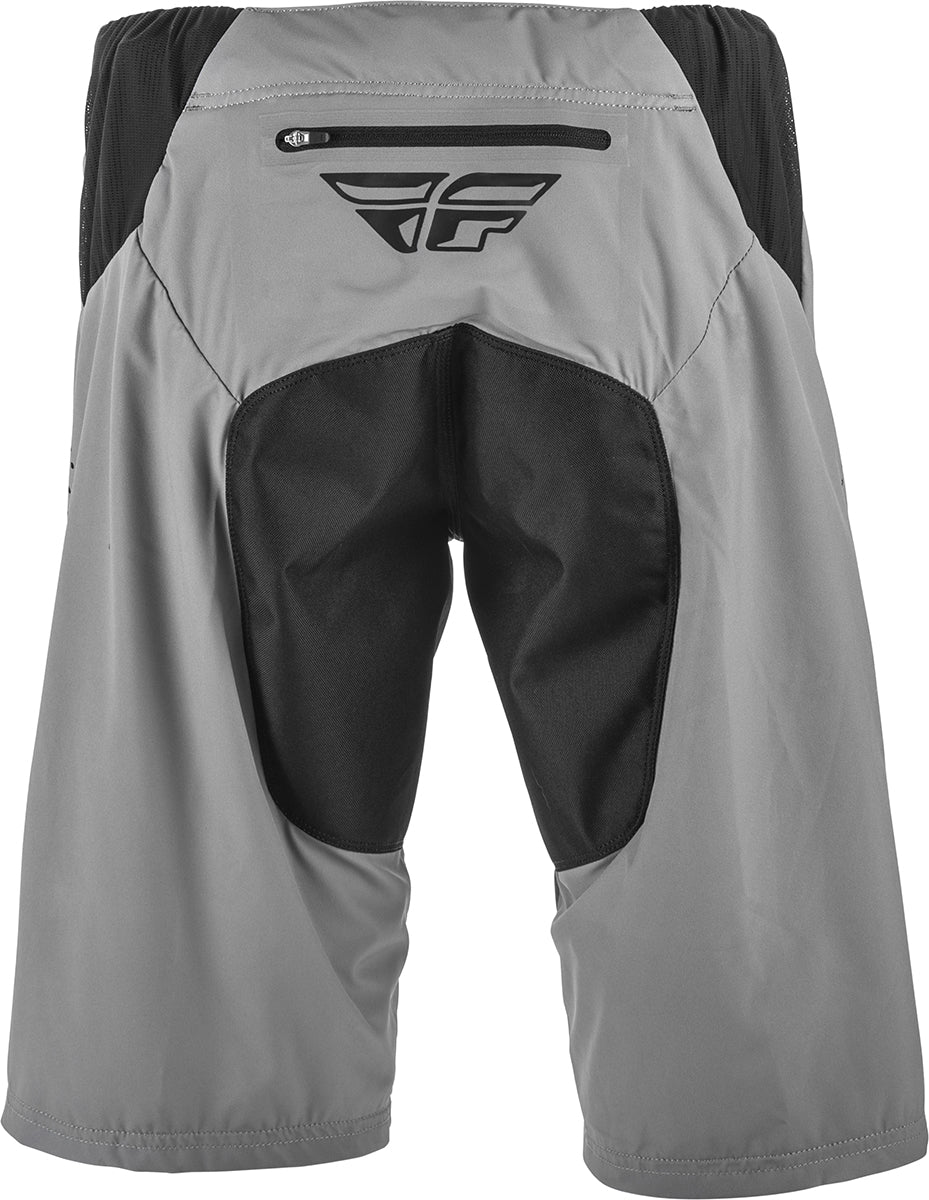 Fly Racing Radium MTB Shorts Grey FREE 1 YEAR Returns, FREE UK Delivery | ThrottleChimp