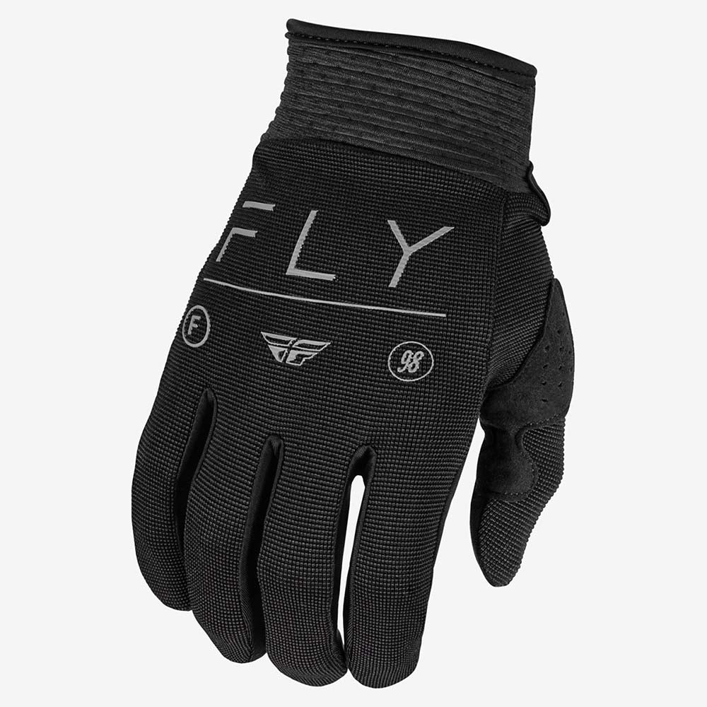 Fly Racing F-16 Youth MX Gloves Black / Charcoal FREE 1 YEAR Returns, FREE UK Delivery | ThrottleChimp