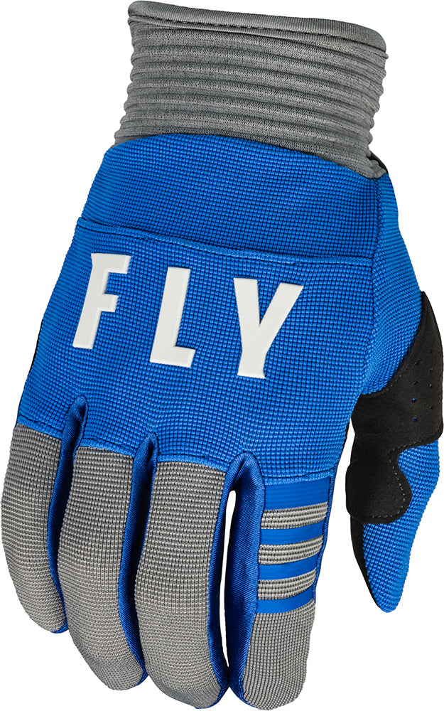 Fly Racing F-16 Youth MX Gloves Blue / Grey FREE 1 YEAR Returns, FREE UK Delivery | ThrottleChimp