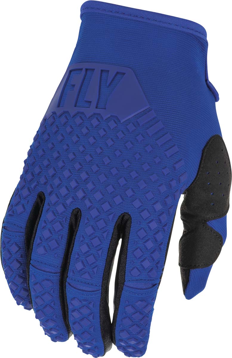 Fly Racing Kinetic MX Gloves Blue FREE 1 YEAR Returns, FREE UK Delivery | ThrottleChimp