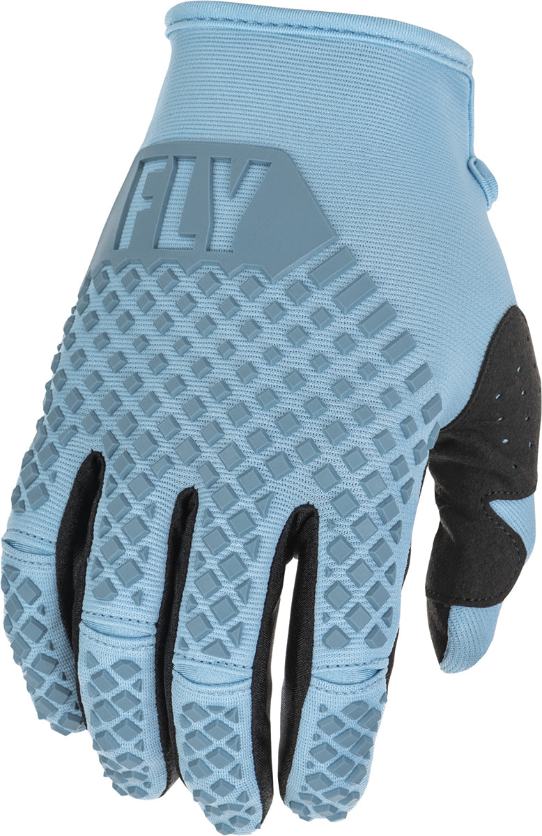 Fly Racing Kinetic MX Gloves Light Blue FREE 1 YEAR Returns, FREE UK Delivery | ThrottleChimp