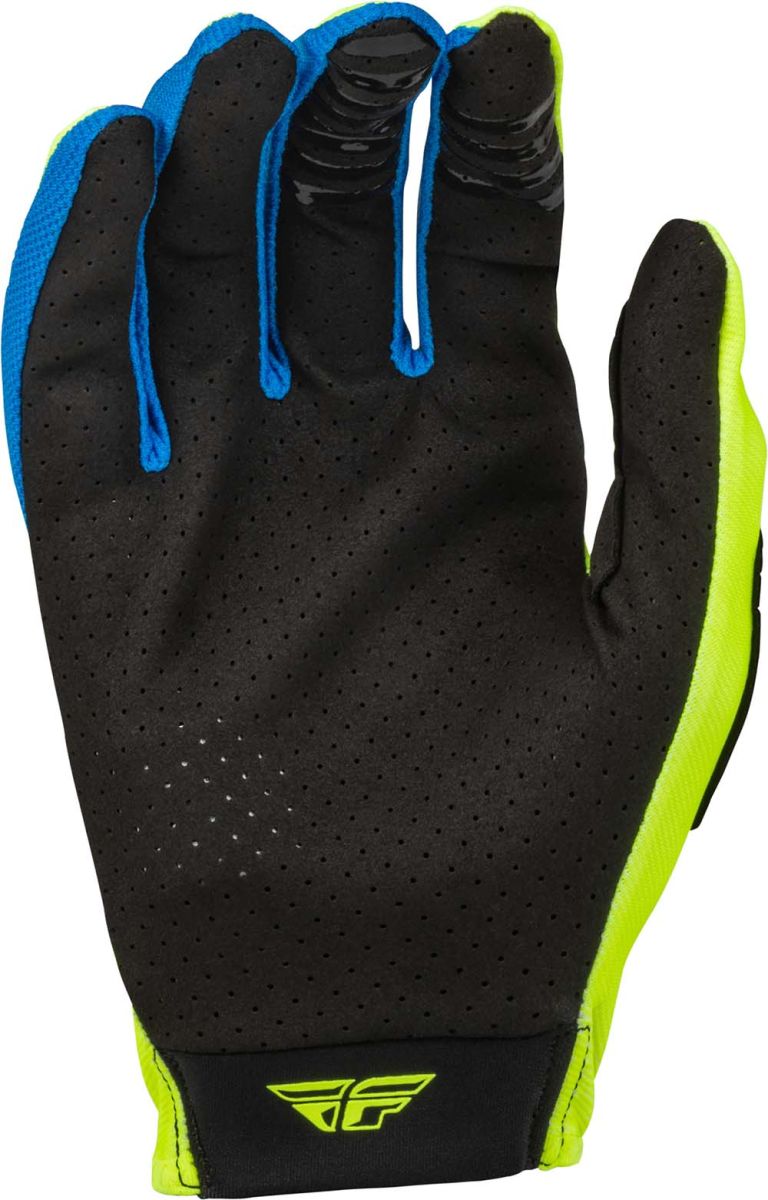 Fly Racing Windproof Lite MX Gloves Black / Hi-Vis FREE 1 YEAR Returns, FREE UK Delivery | ThrottleChimp