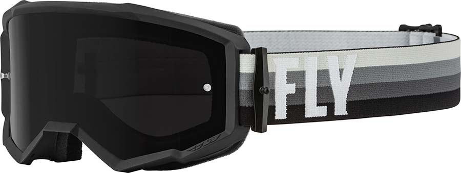 Fly Racing Zone MX Goggles Black / Grey / Smoke Lens FREE 1 YEAR Returns, FREE UK Delivery | ThrottleChimp