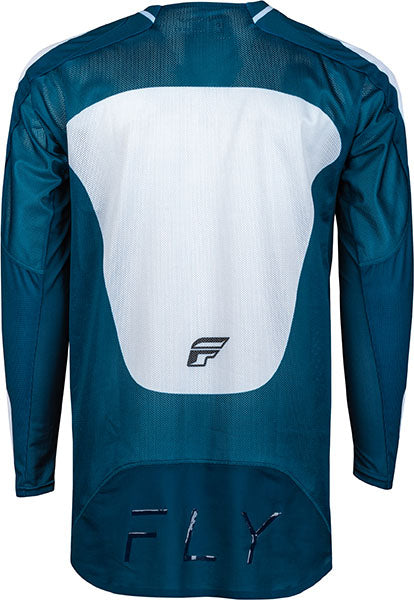 Fly Racing Evolution MX Jersey Navy / White FREE 1 YEAR Returns, FREE UK Delivery | ThrottleChimp