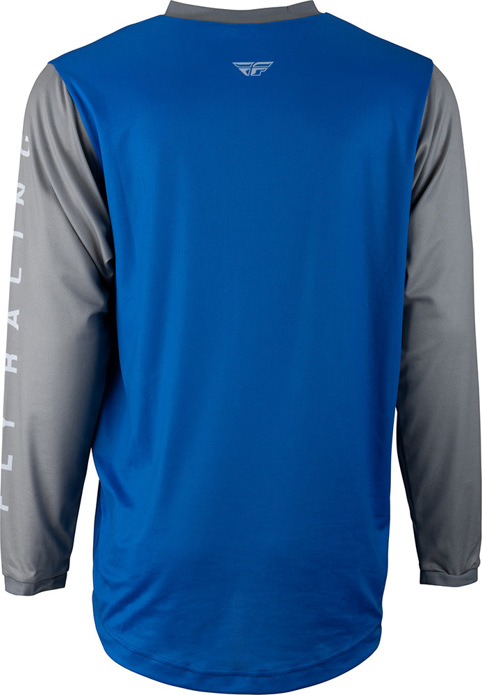 Fly Racing F-16 MX Jersey Blue / Grey FREE 1 YEAR Returns, FREE UK Delivery | ThrottleChimp