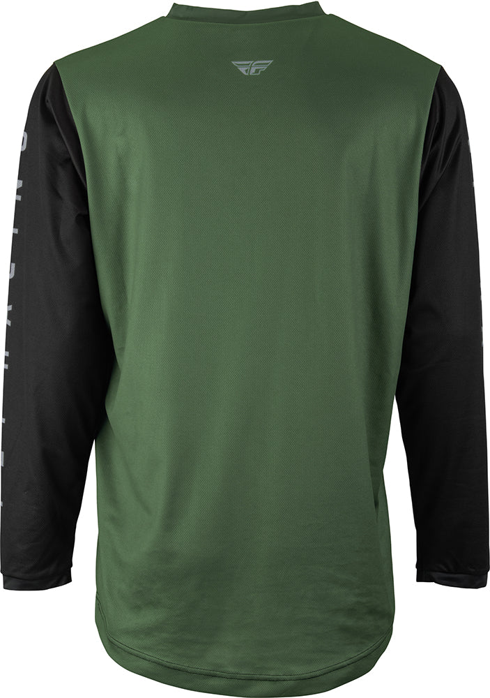 Fly Racing F-16 MX Jersey Olive Green / Black FREE 1 YEAR Returns, FREE UK Delivery | ThrottleChimp