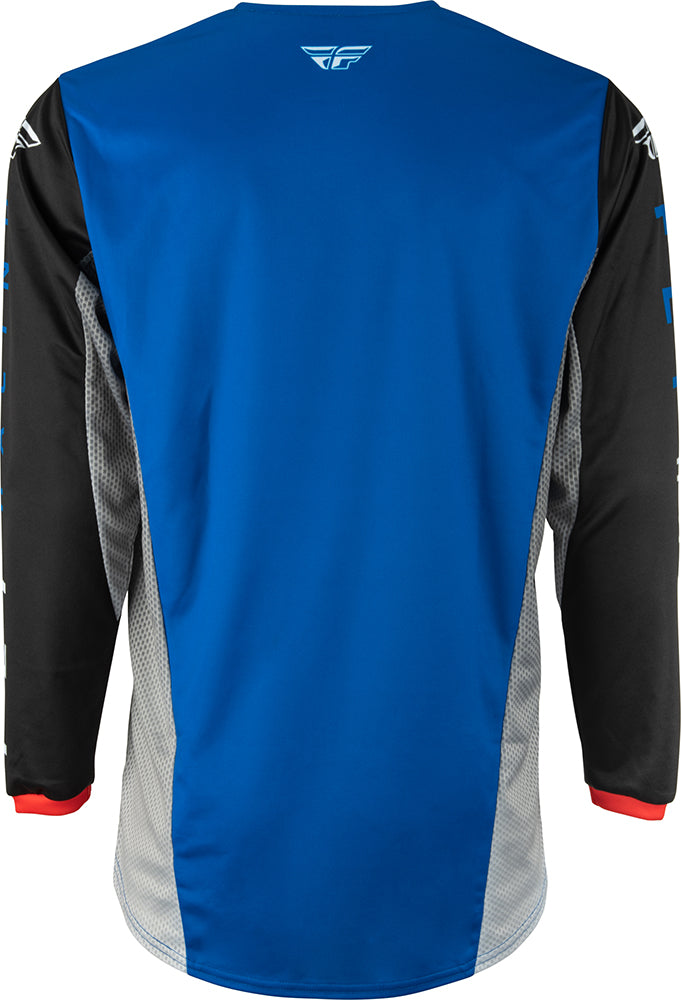 Fly Racing Kinetic Kore MX Jersey Blue / Black FREE 1 YEAR Returns, FREE UK Delivery | ThrottleChimp