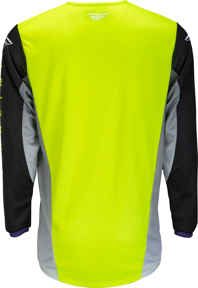 Fly Racing Kinetic Kore MX Jersey Hi-Vis / Black FREE 1 YEAR Returns, FREE UK Delivery | ThrottleChimp