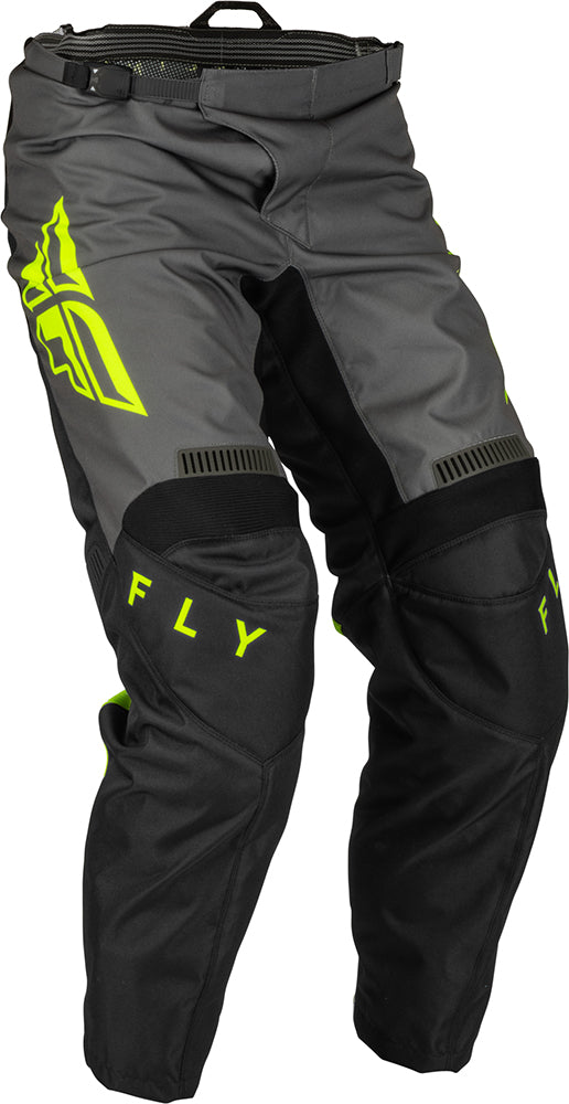 Fly Racing F-16 MX Trouser Black / Grey / Hi-Vis FREE 1 YEAR Returns, FREE UK Delivery | ThrottleChimp