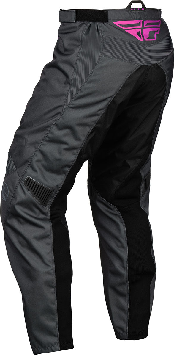 Fly Racing F-16 Youth MX Trouser Grey / Pink FREE 1 YEAR Returns, FREE UK Delivery | ThrottleChimp