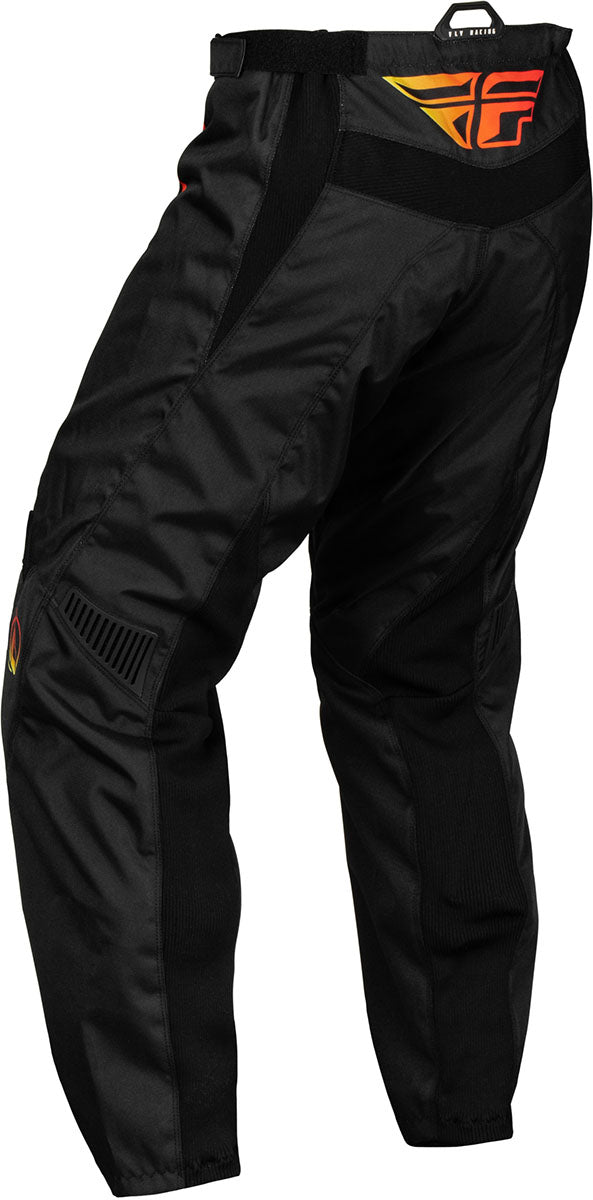 Fly Racing F-16 Youth MX Trouser Black / Yellow / Orange FREE 1 YEAR Returns, FREE UK Delivery | ThrottleChimp