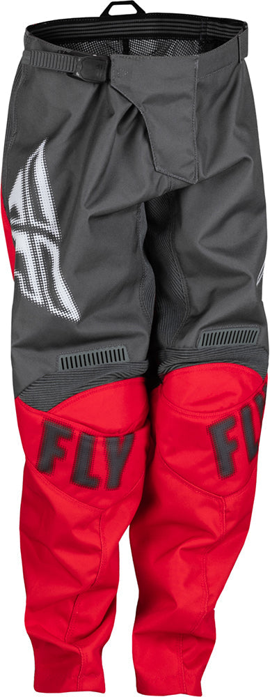 Fly Racing F-16 Youth MX Trouser Grey / Red FREE 1 YEAR Returns, FREE UK Delivery | ThrottleChimp