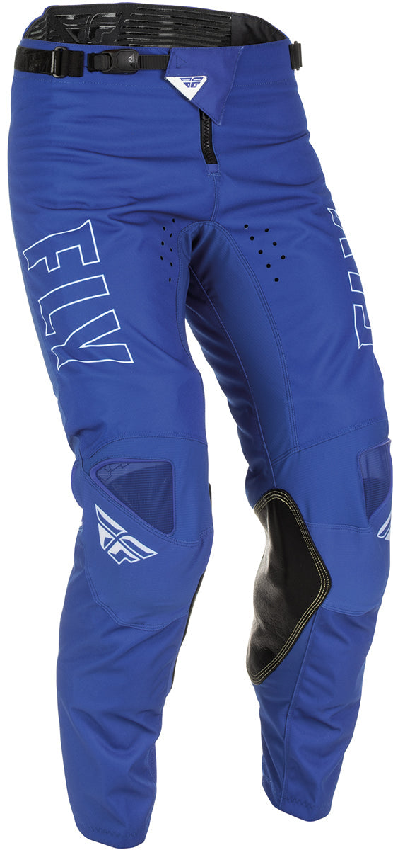 Fly Racing Kinetic Fuel MX Trouser Blue / White FREE 1 YEAR Returns, FREE UK Delivery | ThrottleChimp