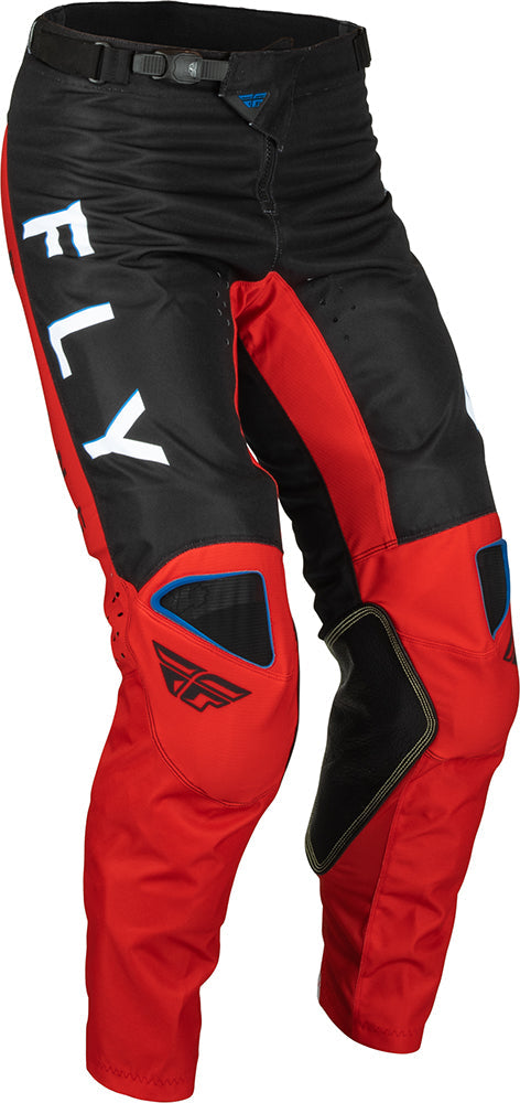 Fly Racing Kinetic Kore MX Trouser Red / Grey FREE 1 YEAR Returns, FREE UK Delivery | ThrottleChimp