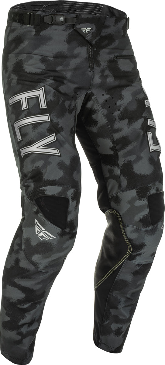 Fly Racing Kinetic S.E. Tactic MX Trouser Black / Grey / Camo FREE 1 YEAR Returns, FREE UK Delivery | ThrottleChimp