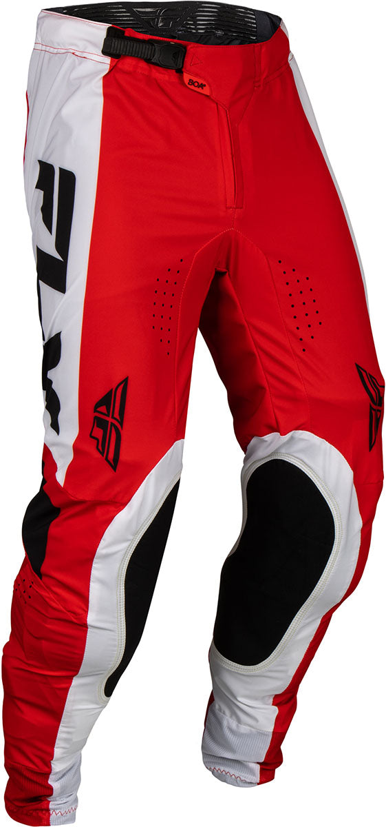 Fly Racing Lite Boa MX Trouser Red / White / Black FREE 1 YEAR Returns, FREE UK Delivery | ThrottleChimp