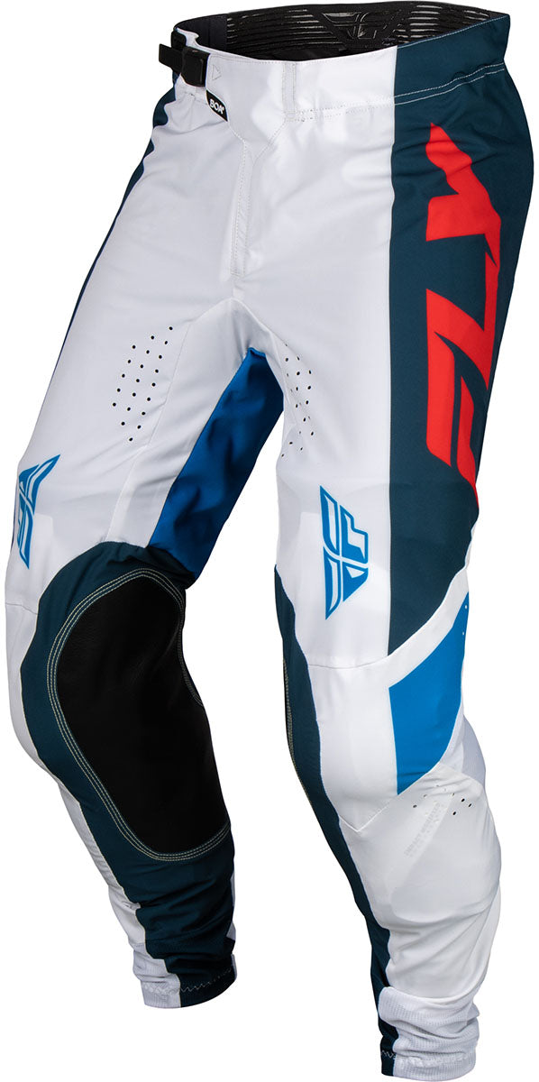 Fly Racing Lite Boa MX Trouser Red / White / Navy FREE 1 YEAR Returns, FREE UK Delivery | ThrottleChimp