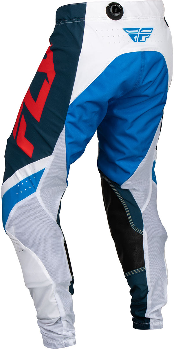 Fly Racing Lite Boa MX Trouser Red / White / Navy FREE 1 YEAR Returns, FREE UK Delivery | ThrottleChimp