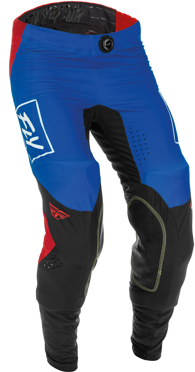 Fly Racing Lite MX Trouser Red / White / Blue FREE 1 YEAR Returns, FREE UK Delivery | ThrottleChimp