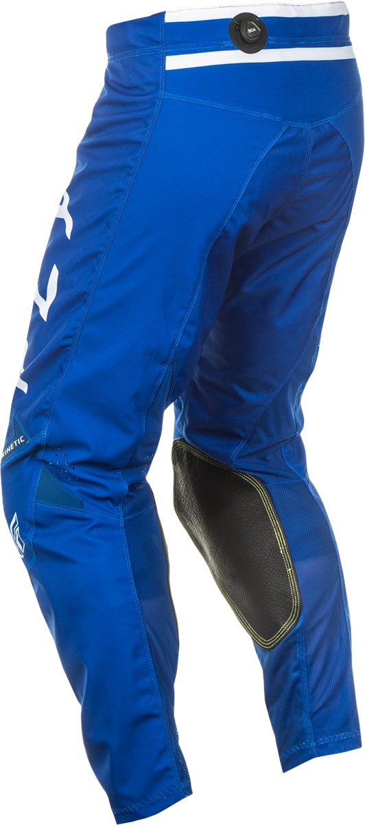 Fly Racing Kinetic Center Trouser Navy / White FREE 1 YEAR Returns, FREE UK Delivery | ThrottleChimp