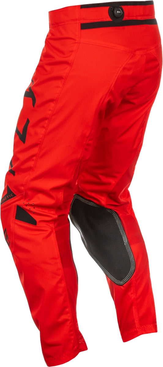 Fly Racing Kinetic Center Trouser Red / Black FREE 1 YEAR Returns, FREE UK Delivery | ThrottleChimp