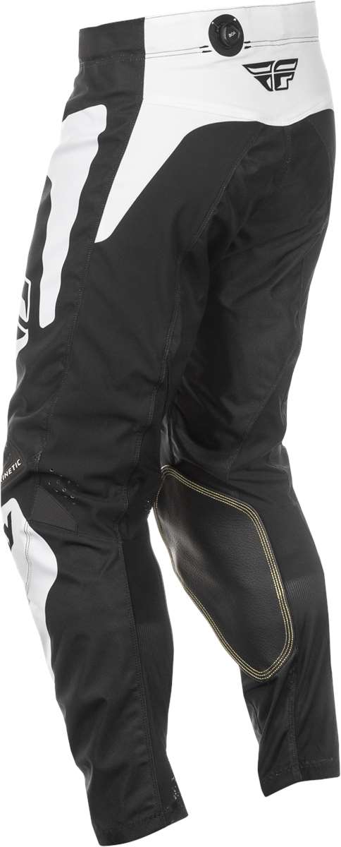 Fly Racing Kinetic Sym Trouser Black / White FREE 1 YEAR Returns, FREE UK Delivery | ThrottleChimp