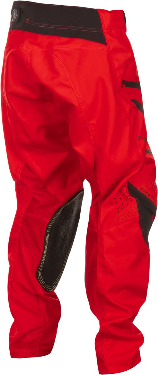 Fly Racing Kinetic Stoke Youth Trouser Red / Black FREE 1 YEAR Returns, FREE UK Delivery | ThrottleChimp