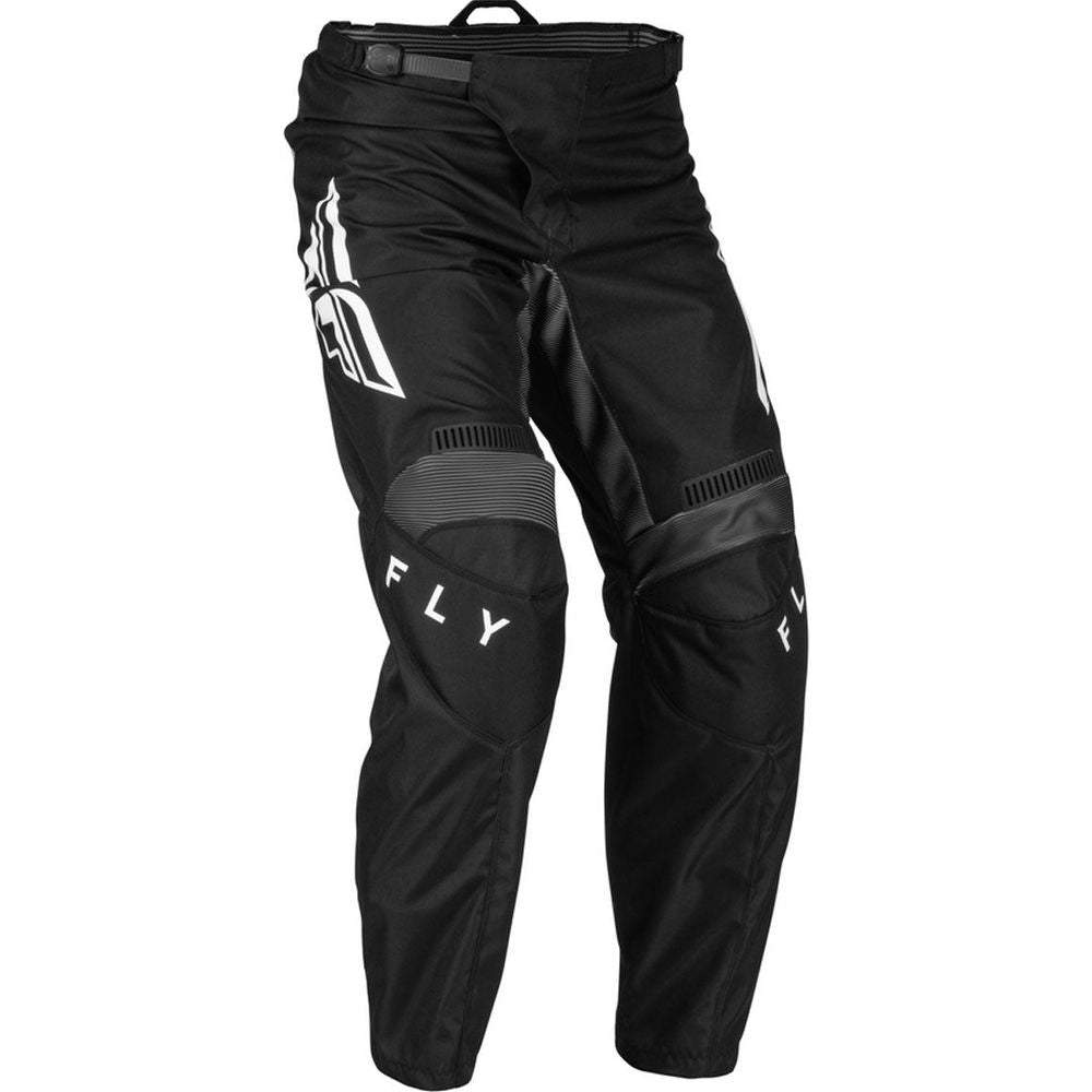 Fly Racing F16 Textile Trouser Black / White FREE 1 YEAR Returns, FREE UK Delivery | ThrottleChimp