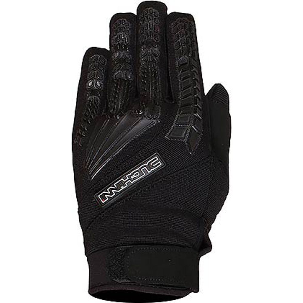 Duchinni Focus Textile Gloves Black - ThrottleChimp