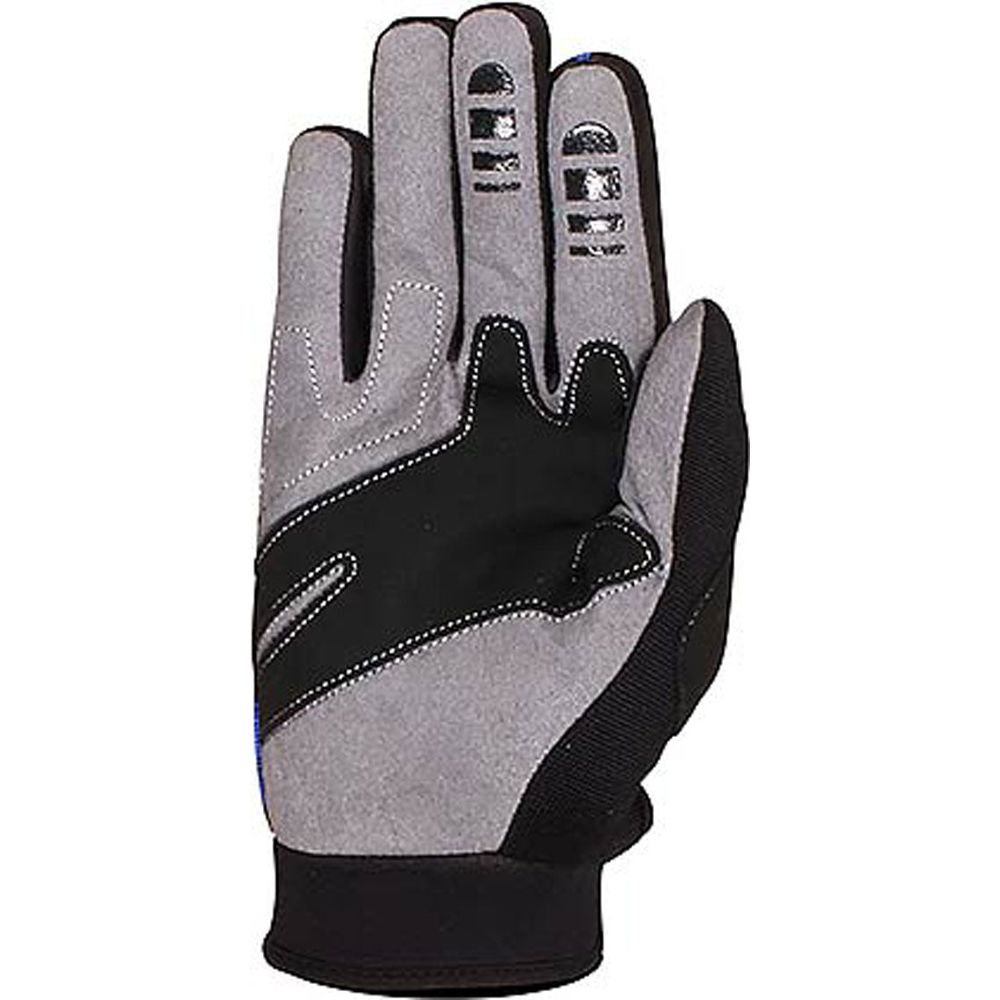 Duchinni Focus Textile Gloves Black / Blue (Image 2) - ThrottleChimp