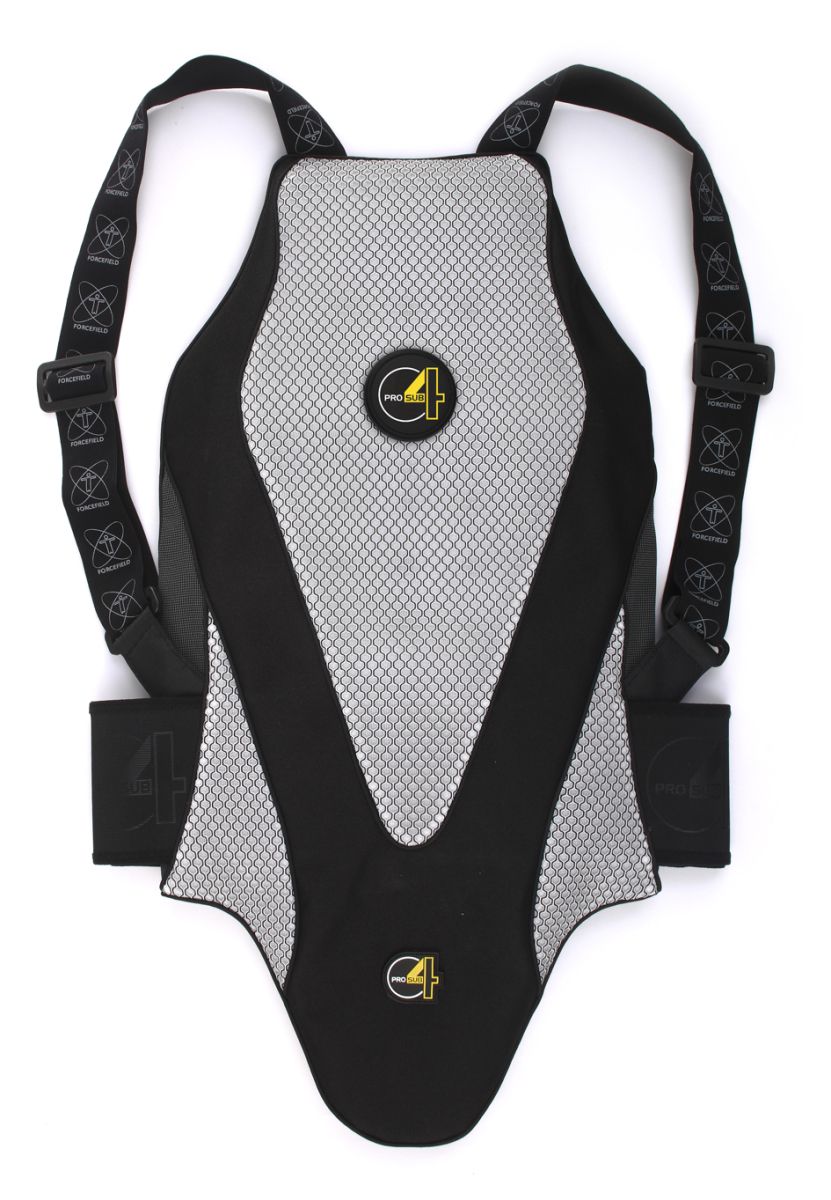 Forcefield  Pro Sub 4 Back Protector Black FREE 1 YEAR Returns, FREE UK Delivery | ThrottleChimp