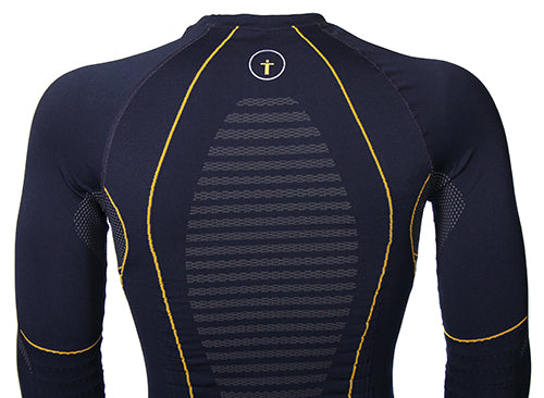 Forcefield FF6041 Tech 2 Base Layer Shirt Blue FREE 1 YEAR Returns, FREE UK Delivery | ThrottleChimp