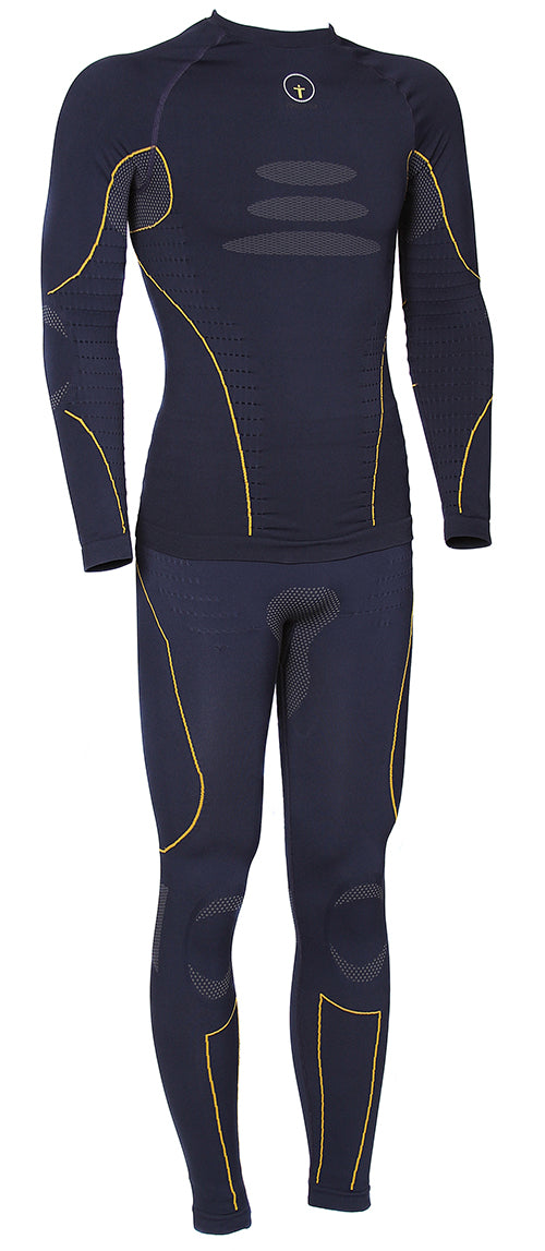 Forcefield FF6043 Tech 2 Base Layer Trouser Blue FREE 1 YEAR Returns, FREE UK Delivery | ThrottleChimp