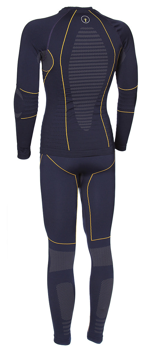 Forcefield FF6043 Tech 2 Base Layer Trouser Blue FREE 1 YEAR Returns, FREE UK Delivery | ThrottleChimp