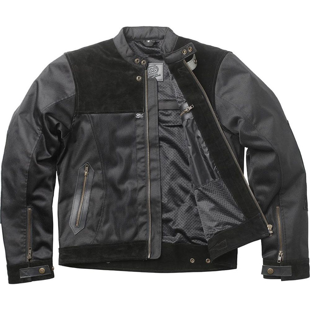 Fuel Arizona Textile Jacket Black (Image 2) - ThrottleChimp