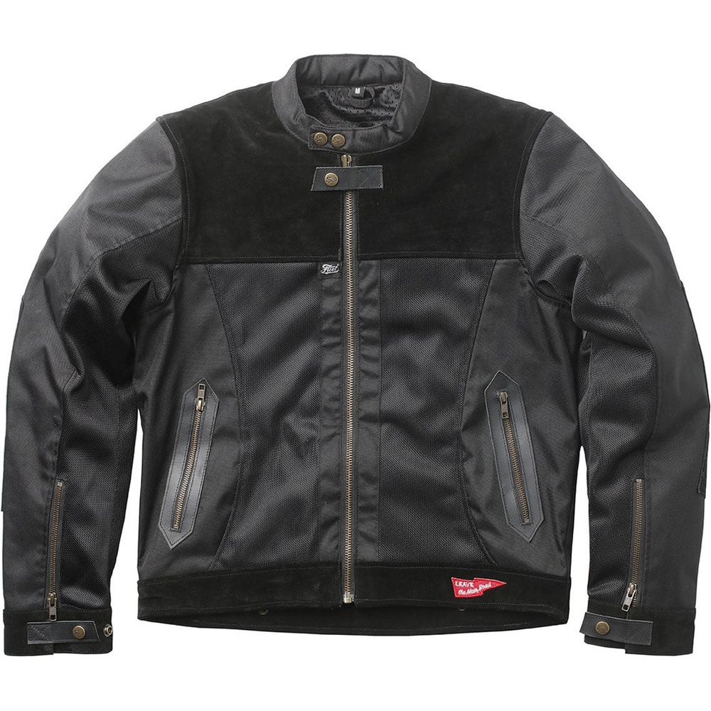 Fuel Arizona Textile Jacket Black - ThrottleChimp