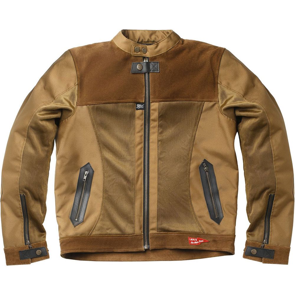 Fuel Arizona Textile Jacket Tan - ThrottleChimp