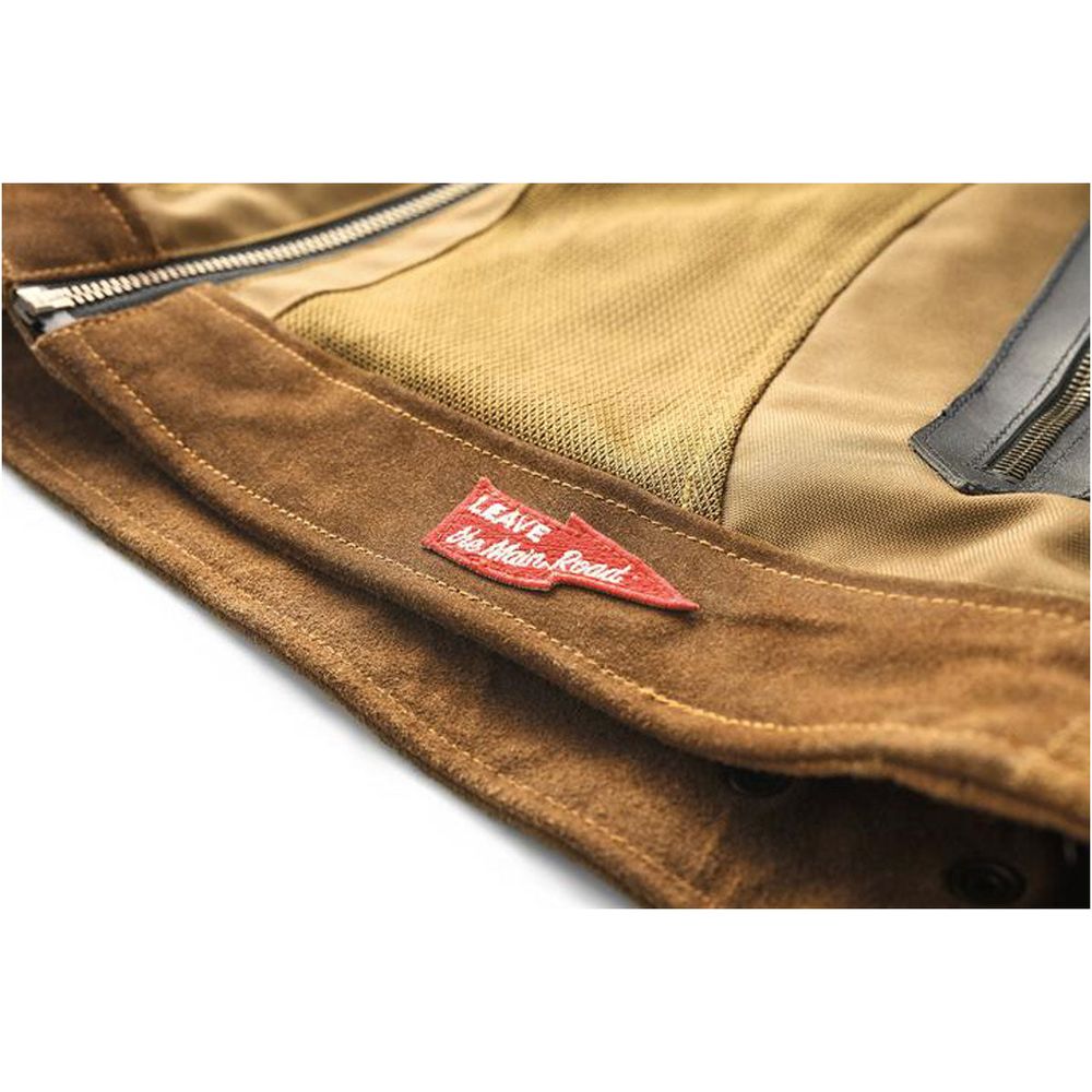 Fuel Arizona Textile Jacket Tan FREE 1 YEAR Returns, FREE UK Delivery | ThrottleChimp