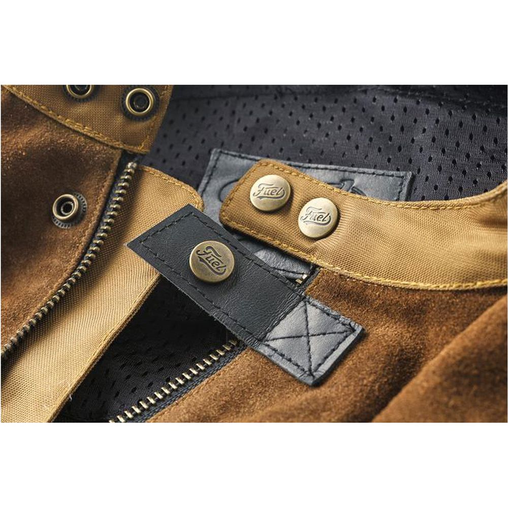 Fuel Arizona Textile Jacket Tan (Image 5) - ThrottleChimp