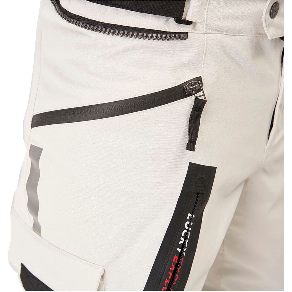 Fuel Astrail Textile Trouser Lucky Explorer White FREE 1 YEAR Returns, FREE UK Delivery | ThrottleChimp