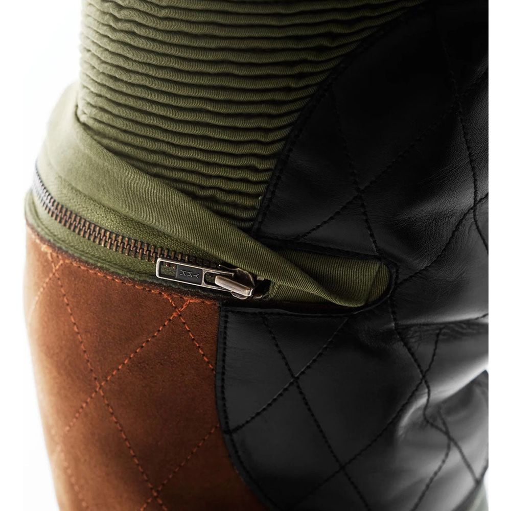 Fuel Captain Textile Trouser Olive (Image 3) - ThrottleChimp