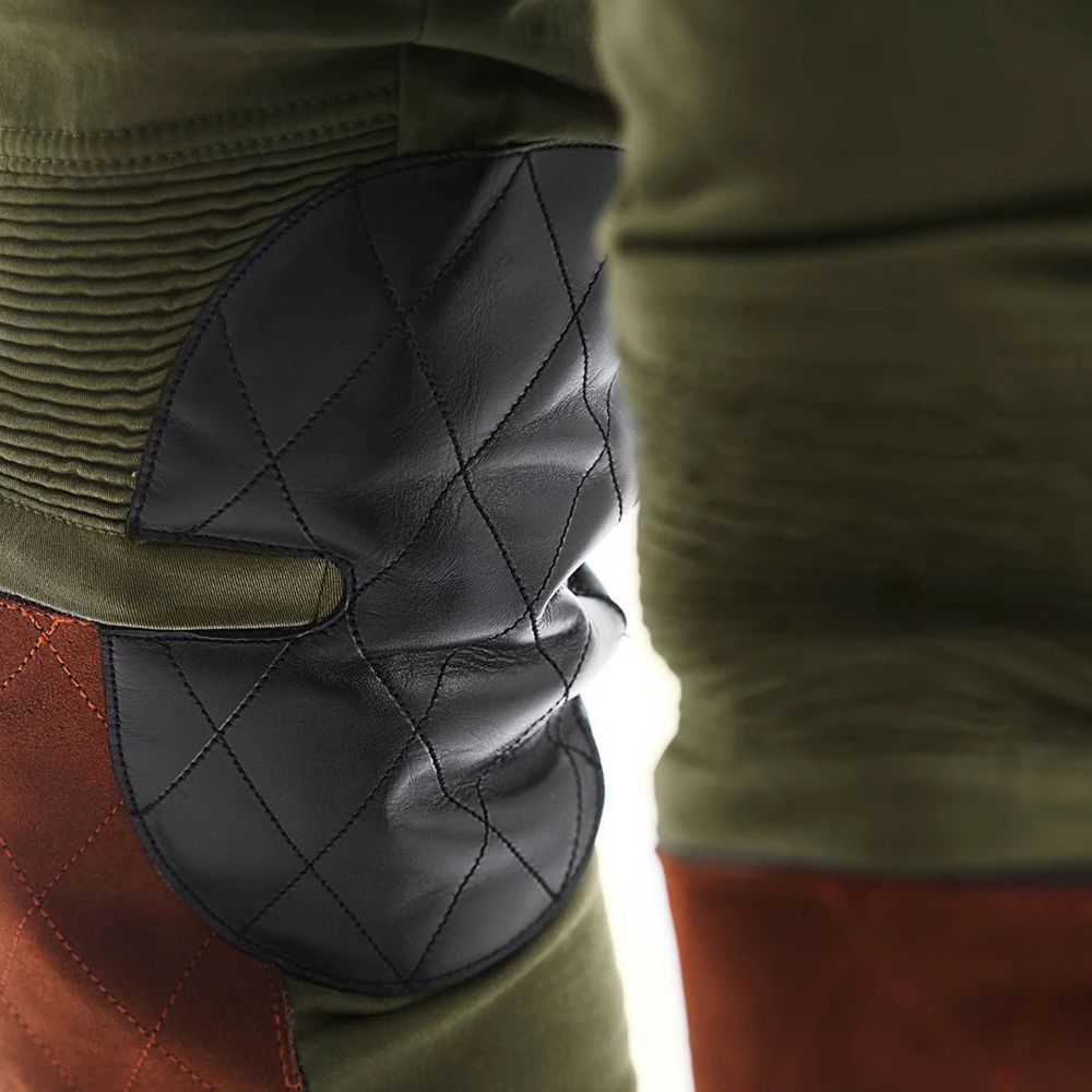 Fuel Captain Textile Trouser Olive (Image 4) - ThrottleChimp
