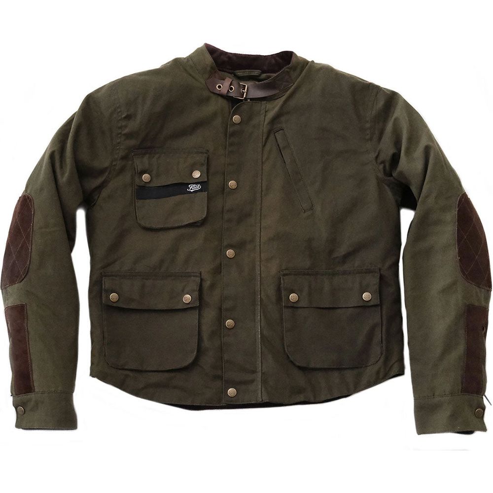 Fuel Division 2.0 Textile Jacket Green FREE 1 YEAR Returns, FREE UK Delivery | ThrottleChimp