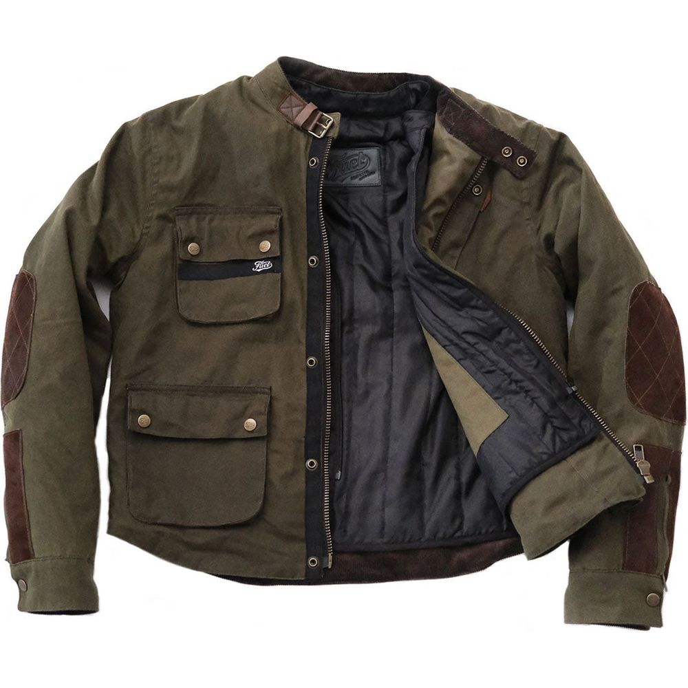 Fuel Division 2.0 Textile Jacket Green (Image 3) - ThrottleChimp