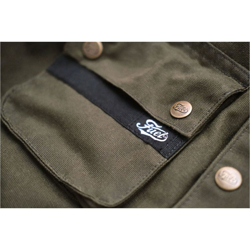 Fuel Division 2.0 Textile Jacket Green FREE 1 YEAR Returns, FREE UK Delivery | ThrottleChimp