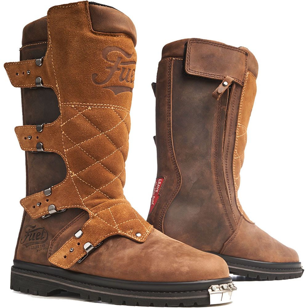 Fuel Dust Devil Boots Brown - ThrottleChimp